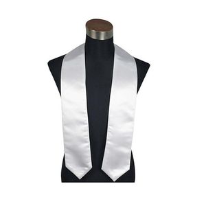 Other Home Textile Sublimation Blank Graduation Tie Stoles Grad Senior Student Vneck Logo Printing For Students Drop Delivery Garden Dhncp