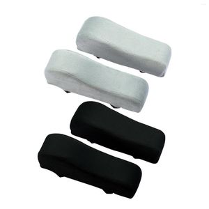 Подушка 2pcs Memory Foam Arm Pads Съемки на крышку кресло подложек отдыха для офиса игрового компьютера