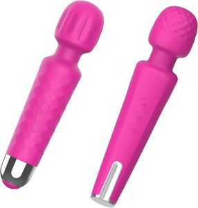 Sex Toy Personlig produkt Bildmassager för kvinnor laddningsbar trollstav G -Spot Vibrator Tyst vattentät - 20 Rua0