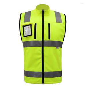 Motorcycle Apparel Outdoor Night Riding Running Reflective Safety Vest High Visibility Jogging Sports Accessories