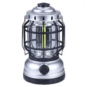 Lanterne portatili Lantern Camping ricaricabile - luci a LED per lampada di alimentazione della casa con luminosità regolabile