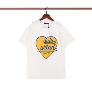 24SS herr t-shirts designer tees korta ärmar lyxkläder sommar fritid undertröja andningsbara tryckta rockar högkvalitativa kläder