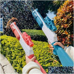 Gun Toys Bubbles For Kids Gatling Bubble Toy Matic Big Maker Blower Hine Children Summer Soap Bath Drop Delivery Gifts Model Dhngg