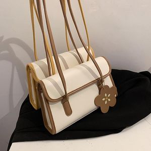Вечерние сумки 2022 Хит Дизайнерский плечо для женщин летние корейские дамы кожа просты