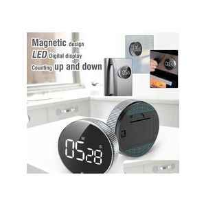 Kitchen Timers Bath Magnetic Digital Timer Cooking Shower Research Stopwatch Led Counter Alarm Reminder Manual Electronic C Homefavor Dhrrd