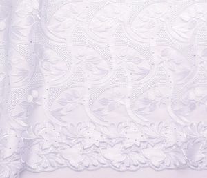 Walussjlh人気の白いアフリカンレースファブリック高品質ナイジェリアのフレンチチュールレースファブリック刺繍されたネットレースBeads1877990