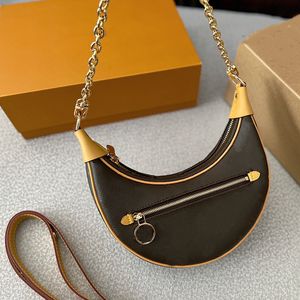 3 Colours Half Moon Shoulder Bag Fashion Women Handbag Vintage Crossbody PU Leather High-Quality Shoulder Bags Artwork Top Designers Cross Body Wholesale Handbags