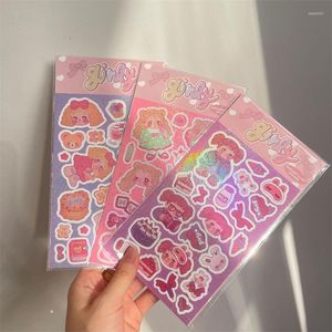 Подарочная упаковка Korea ins retro милая девочка Goo Card наклейка Diy Scrapbook Дневник