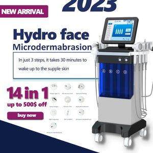 2023 Hydrafaical Microdermoabrasione Diamond Dermoabrasione Jet Peeling Machine Hydro Facial Peel Skin Care Beauty Instrument