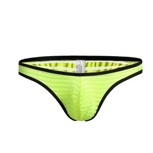 Cuecas masculinas por atacado cintura baixa malha transparente sexy cuecas 6 multi cores c603