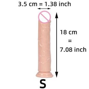 Sexspielzeug-Dildo, weiches Gelee, eifreier Dildo, Penis-Saugnapf, Masturbator, Orgasmus, SM, Vaginal-G-Punkt-Massage, Butt-Plug, Anal-Trainer, Kristalldildos