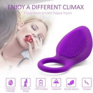 Vibrator Sexspielzeug Produkte für Erwachsene Männlicher Penisring Silikonspermaverriegelung Gesundheitswesen Vibrationsverzögerung Sexappeal NNPD 9UE8