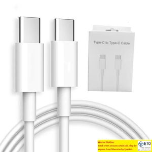 Tipo USB Cabo para Huawei Xiaomi Carregamento rápido Cabos USB Cabos C Tipo de carregamento para cabos de telefone celular Samsung com caixa de varejo