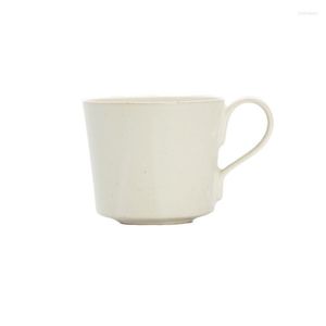 Set da tè e caffè Tazza da acqua in ceramica tinta unita Tazza artistica retrò minimalista in stile giapponese fatta a mano in ceramica grossolana