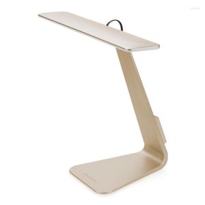 Bordslampor Ultra Thin Lamp USB Justerbar l￤sning Night Light Lampara Led Escritorio Luminaria de Mesa Touch 3 Mode Dimning Desk