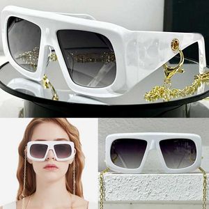 Vintage Sunglasses Joy Therapy Sunglasses DG8166 Fashion Brand Hardware Plating Logo Classic Simple Luxury Style Versatile Casual Lady Glasses With chain 8166