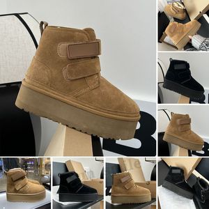 Снежная обувь платформ Boot Winter Classic Mini Short Lady Lady Girl