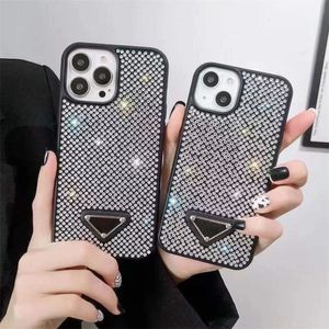 Custodie per telefoni per IPhone 14 14plus 14promax 13 13pro 12 Pro Max 11 Diamond Glitter Rhine Stone Phone Shell Bling Shiney Mobile Shell