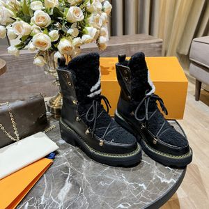 SHOES L01 designer top version handmade custom 2022S new 1V home ladies fashion warm boots