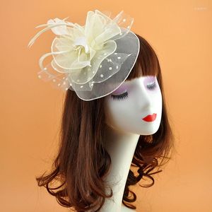 Headpieces Brides huvudbonad kvinnors sl￶ja kl￤nning h￥rtillbeh￶r korea japan svart vit