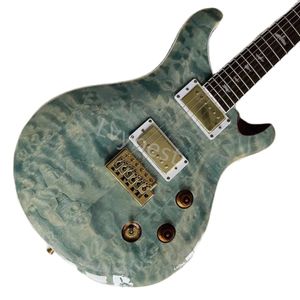 Lvybest Custom Grand Water Ripple E-Gitarre in verschiedenen Farben akzeptiert Gitarren-AMP-Pedal OEM