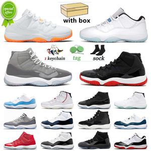 Puff OG 2021 Trainers Basketball Jumpman 11 11s Men Sport Concord Bed Shoes Women Cap and Gown Sneakers Low Legend Blue Win Like 96 Citrus Cool