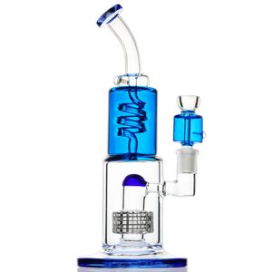 REANICE hookah Glass Water Bong Quartz In Accessories 18.8mm Pipe Honeycomb Branch Water Oil Rig Percolator Tornado Tube All Joint Bubbler