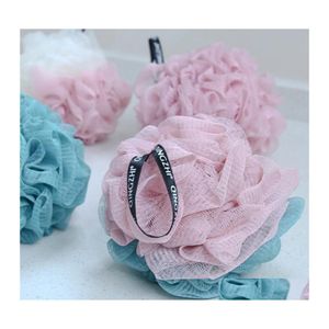 Banyo Fırçaları Süngerler İnce 1 PC 50G Banyo Küvetleri Top Havlu Yatakçı Gövde Temizleme Mas Duş Duş Duş Çiçeği Rastgele Renk 1 OTJAZ