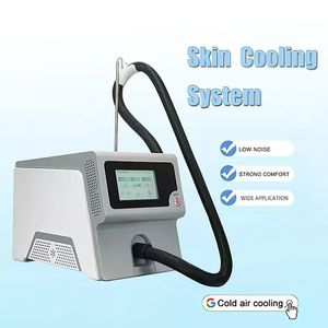 Profesyonel soğutucu hava soğutma soğutucu makinesi -20 derece cilt sıcaklığı cilt serin sistem güzellik ekipmanı Lazer arıtma ağrı salınımı için güzellik ekipmanı