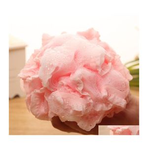 Bath Brushes Sponges Scrubbers Exfoliating Shower Ball Nylon Body Cleaning Washing Scrubbing Drop Delivery Home Garden Bathroom A Otbl6