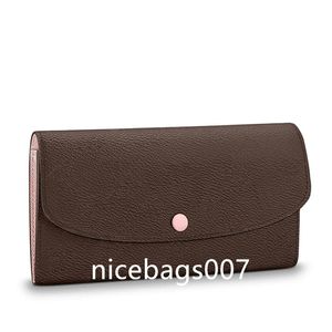 Women Wallets High Quality luxury bags Designer Purses Handbag holder Passport thin Checkbook Business card leather mens wallet cr3055