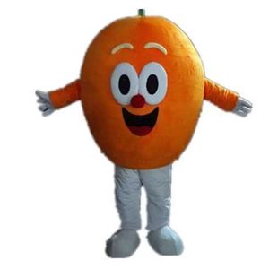 Niedliches orangefarbenes Maskottchen-Kostüm, Cartoon-Frucht, Anime-Thema, Charakter, Weihnachten, Karneval, Party, ausgefallene Kostüme, Erwachsene, Größe, Geburtstag, Outdoor-Outfit