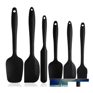 Fruit Vegetable Tools 6 Pack Nonstick Sile Spata With Stainless Steel Core Black Mtifunctional Cookware Drop Delivery Home Garden Otr2E
