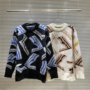 Tasarımcı Sweaters Erkek Kadın Kıdemli Klasik Eğlence Çok Molor Sonbahar Kış Sıcak Tut Conform Sweater Fashion Pullover Luxurys Jumpers Daha Fazla Renk S-2XL