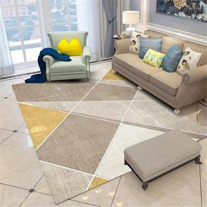 Carpets European Style Living Room Sofa Coffee Table Rug Simple DL Bedroom Bedside Carpet Children Crawling Mat Home Decor Non-slip