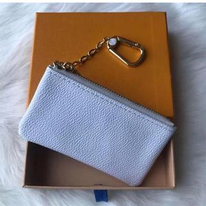 Key Pouch 5 Color Damier Wallet Leather Holds Coin Purses Fashion Classical Women Keys Holder Coins Purse små plånböcker Hög Quali249B