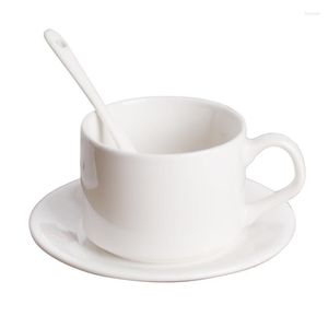 Coffee Tea Sets Small Capacity Pure White Set Shop Home Afternoon Simple Cup