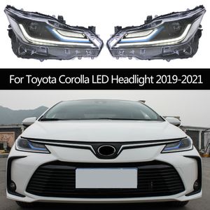 Autoscheinwerfer Montage -Beleuchtungszubehör Tag laufen Licht für Toyota Corolla LED -Scheinwerfer Blinkerantriebsantriebsantrieb vordere Lampe