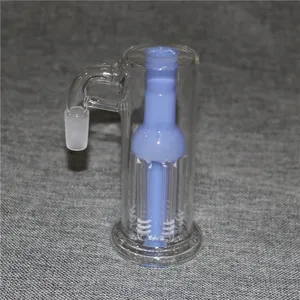 14mm Ash Catcher 45 grader 90 graders vattenpipa Huvud Perkolator Ashcatcher 14 18mm Joint For Glass Water Bong Dab Rig