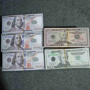 Party Supplies High Piecespackage American 100 Bar Currency Paper Dollar Atmosphere Quality Props 1005 Money 9306135855599OX