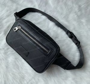 Fashion Waist Bags Designer Luxury Unisex Men Women Leather Sport Runner Fanny Pack Belly Waists Bum Bag Fitness Running Belt Pouch Back Grid Bags