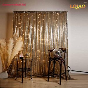 Gardin 8x10ft Light Gold Sequin Backdrop Bakgrund Baby Shower/Dance Team Pography f￶r f￶delsedagsfest