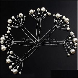Hair Accessories Simate Pearl Hairpins Hairstyles Wedding Bridal Pins Jewelry Hairwear Girls Clips For Women Drop Delivery Products Dhcvi