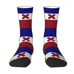 Men's Socks Fashion Men's Dream Smp Lmanburg Flag Dress Unisex Breathbale Warm 3D Printed Crew