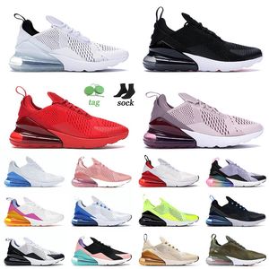nike air max 270 airmax 270s classic mens women running shoes sneakers black white university red barely rose tiger medium olive men trainers jogging walking