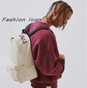 2021 Trendy men waist bags essentials bag Repeated line letter printing Men039s Backpack Book bumbag handbag8432527