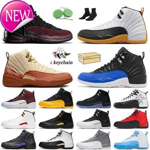 Box Ogwith 12s Basketball Shoes Jumpman 12 Eastside Golf 25 años en China A Ma Maniere Floral Hyper Royal Playoffs Royalty Taxi Señal