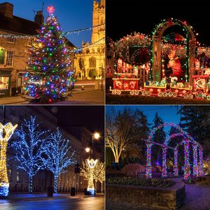 led strips RGB Smart Fairy Curtain Lights USB Garland for Bedroom Navidad Christmas Decoration Holiday Garden Outdoors