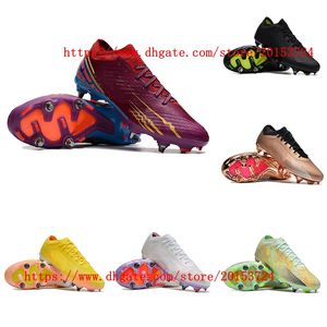 2022 herrfotbollsskor Zoomes Vapores Xv Elite Pro-SG fotbollsskor utomhusklackar scarpe calcio sneakers Cristiano Ronaldo CR7