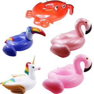 Life Vest Buoy Unicorn Flamingo Inflatable Baby Swimming Ring Pool Float Swimming Circle Kids Pool Toys Water Seat Summer Beach Party T221214